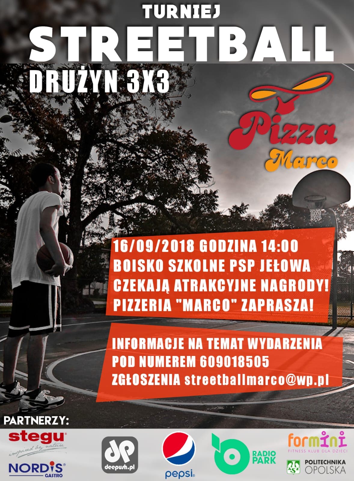 Zapraszamy na turniej koszykówki 3