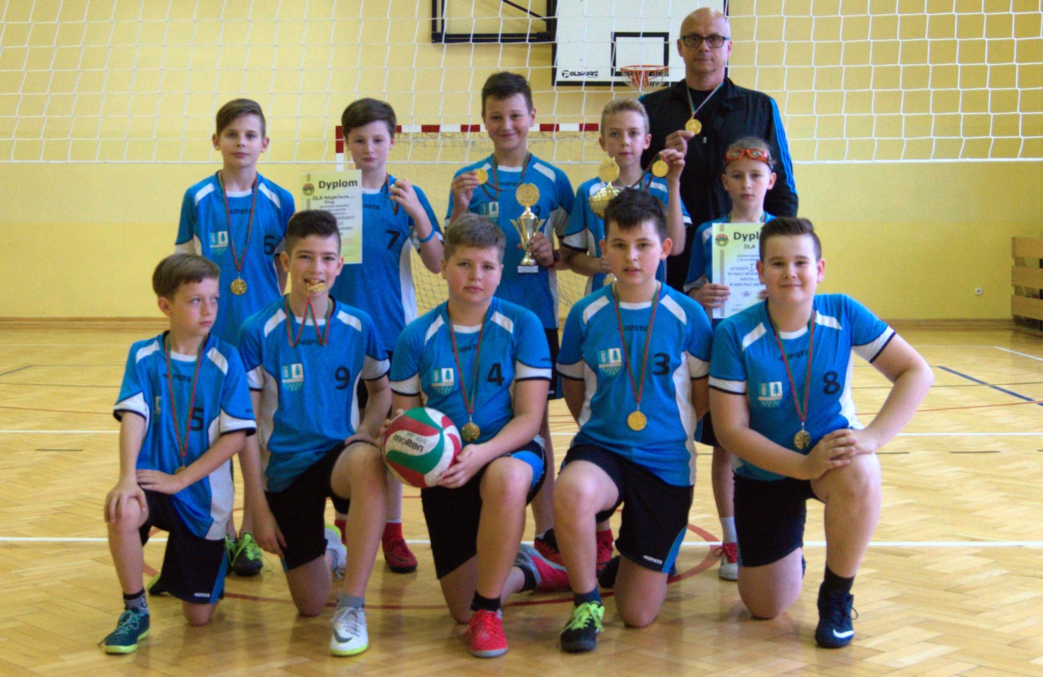 Łubniany mistrzem województwa w mini siatkówce chłopców 2