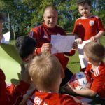 Konrad Kornek tematem treningu Młodych Orłów 9