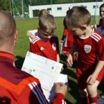 Konrad Kornek tematem treningu Młodych Orłów 10