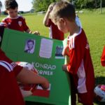Konrad Kornek tematem treningu Młodych Orłów 11