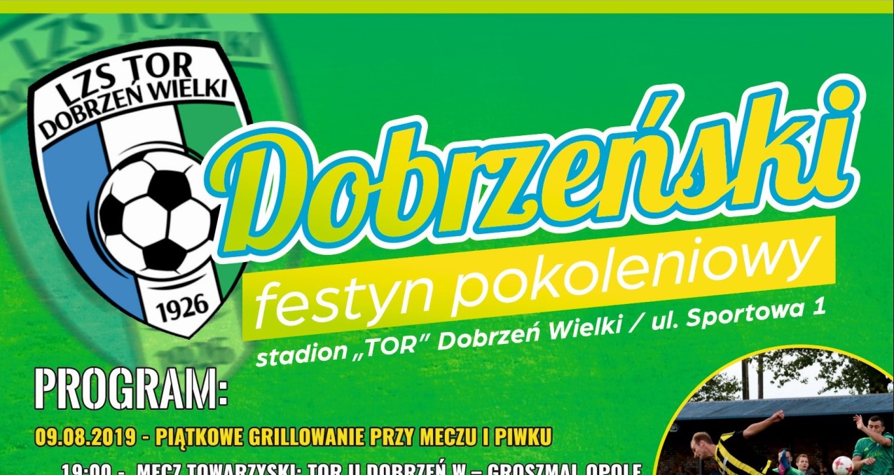 Dobrzeński Festyn Pokoleniowy już od piątku 1