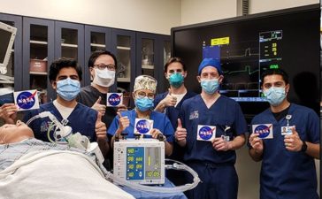 Respiratory od NASA dla chorych na COVID-19 5