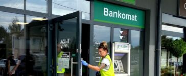 Bank w Czarnowąsach znowu znalazł się na celowniku złodziei 14