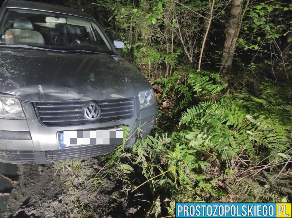 65-latek ugrzązł autem na leśnej drodze. Miał prawie 2,5 promila 7