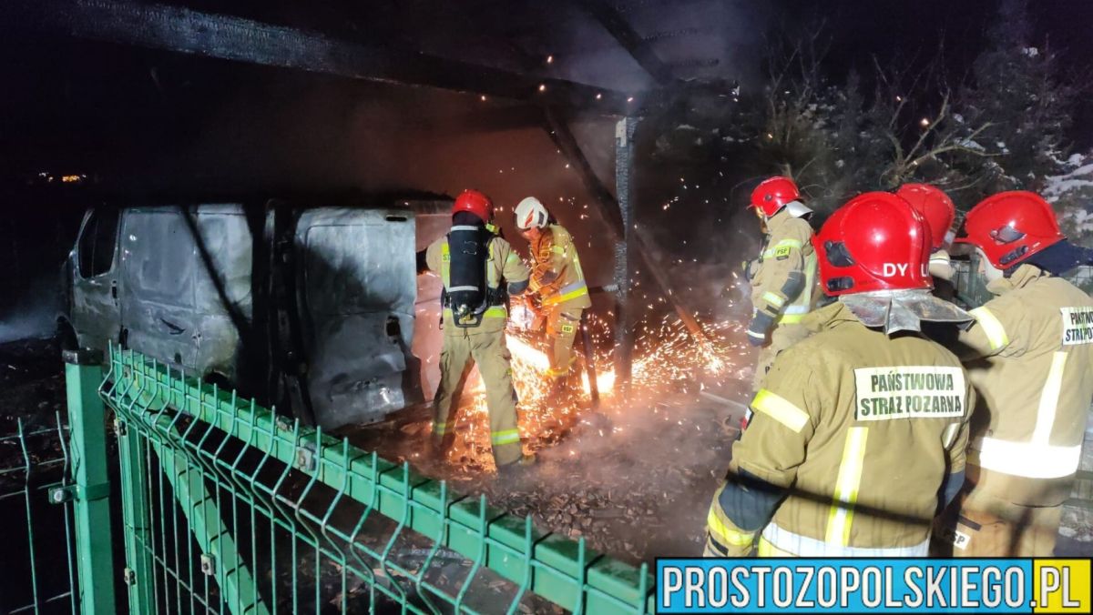 Pożar w Krzanowicach. Na szczęście bez poszkodowanych 11
