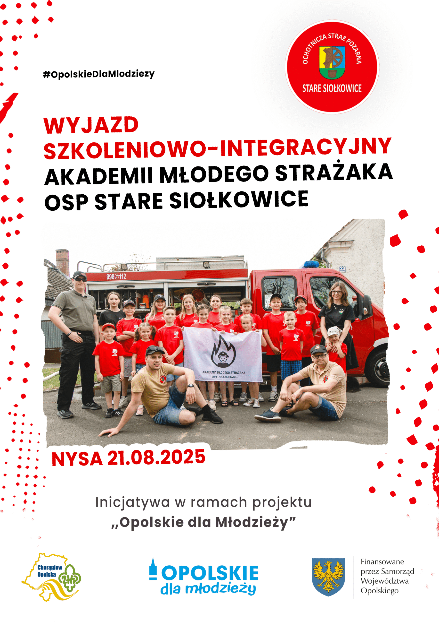 Wyjazd szkoleniowo-integracyjny Akademii Młodego Strażaka OSP Stare Siołkowice 2