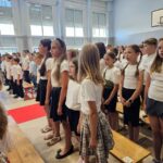 Uroczyste rozpoczęcie roku szkolnego w Luboszycach i odnowionym budynku w Biadaczu 10