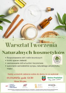 Naturalne smaki i kosmetyki – trwają warsztaty „Ziołowych Babek” z Popielowskiej Kolonii 14